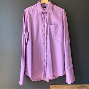 Paul Smith London Purple 100% Cotton dress shirt
